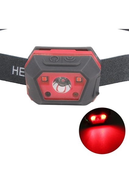 Xpe LED Şarj Edilebilir Far Parmak Indüksiyonlu Farlar Kafa Işık Lambası Orch El Feneri (Yurt Dışından)