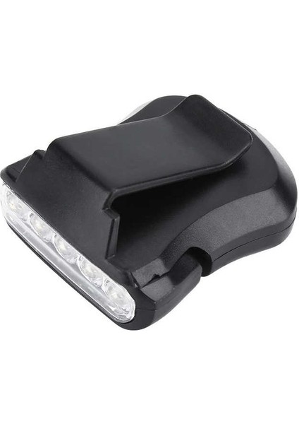 Açık Kamp Için Balıkçılık Far 5 LED Cap Klip Kafa Lambası Işık Şapka (Yurt Dışından) fiyatları