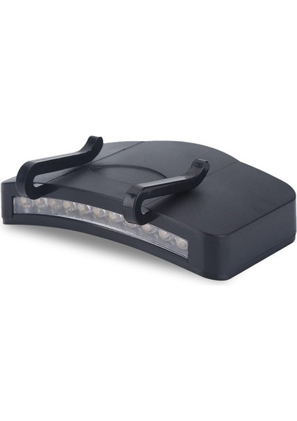 Klipsli Kafa Işık Kafa Lambası Kapağı Parlak LED Kapak Işıklı Uyarı Işareti Işık Şapka Far Açık Kamp Balıkçı Şapkası Işık Şapka Iğnesi Işık (Yurt Dışından)