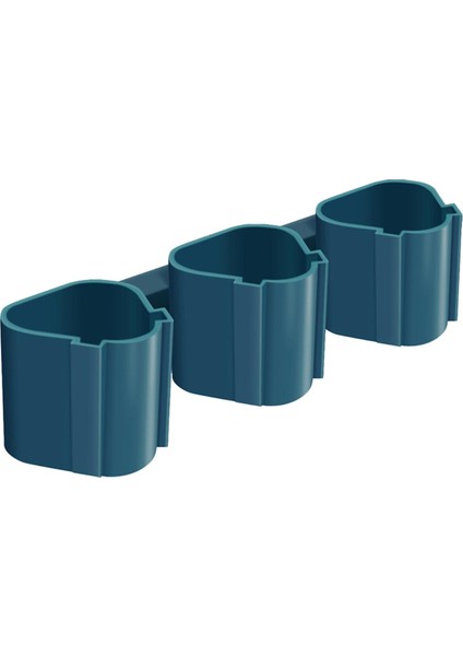 Makita Için Bosch 10.8V Için Milwaukee 12V Pil ve Alet Duvara Monte Raf Sabit Braket Mavi (Yurt Dışından)