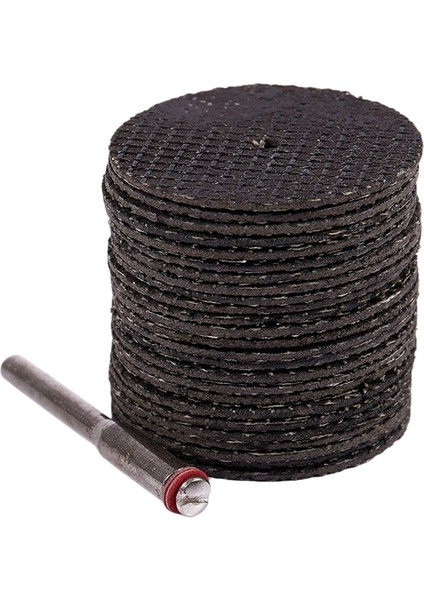 75 Pcs 32MM Reçine Kesme Tekerleği Disk Seti Kiti + Döner Alet Için 3 Mandrel (Yurt Dışından) fiyatları