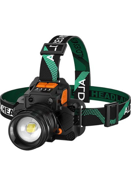 Balıkçılık Sensörü Far Şarj Edilebilir Ultra-Parlak Kafaya Monte Açık Beyaz Işık Kamp Bisiklet Koşu Için (Yurt Dışından)