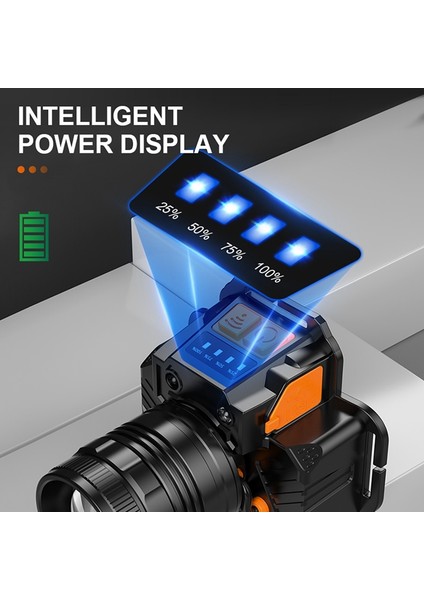 Balıkçılık Sensörü Far Şarj Edilebilir Ultra-Parlak Kafaya Monte Açık Beyaz Işık Kamp Bisiklet Koşu Için (Yurt Dışından) fiyatları