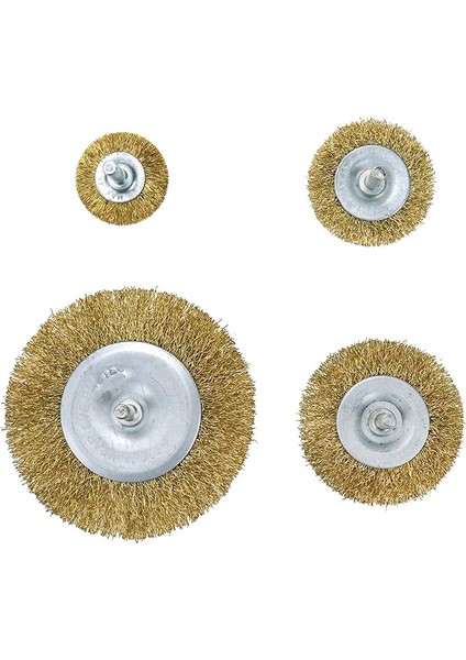 Adet Kıvrımlı Tel Tekerlek Fincan Fırça Seti Matkap Pas Temizleme ve Aşındırıcı Için Evrensel Aletler Set (Yurt Dışından) fiyatları