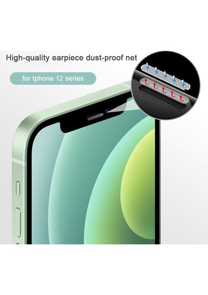 Telefon Hoparlör Toz Net Kapak Kulaklık Toz Geçirmez Filtre Ahize Temiz Koruyun Hoparlör Toz Kutusu Pas Net Iphone 12 13 Için (Yurt Dışından) modelleri