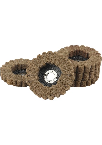 5pcs Dikey Ovma Pedi Çarkı, Endüstriyel Taşlama Diski, Sarı (Yurt Dışından) indirimleri