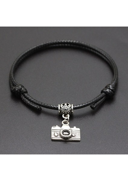 Dijital Kamera Kolye Kırmızı Iplik Dize Bilezik Şanslı Siyah Kahve El Yapımı Halat Bilezik Kadın Erkek Takı Sevgilisi Çift (Yurt Dışından) fiyatları