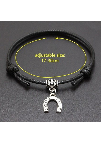 Dijital Kamera Kolye Kırmızı Iplik Dize Bilezik Şanslı Siyah Kahve El Yapımı Halat Bilezik Kadın Erkek Takı Sevgilisi Çift (Yurt Dışından) indirimleri