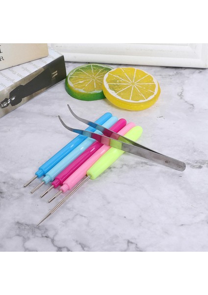 Adet Cımbız Quilling Iğneler Oluklu Kalem Aracı Kiti Quilling Kağıt Dıy Seti (Yurt Dışından)
