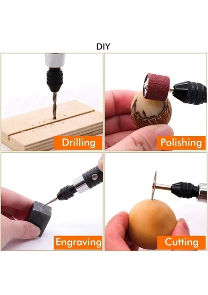 Dremel Çok Amaçlı Alet Için-1 x Mini Elektrikli Matkap 105 x Aksesuarlar-Siyah (Yurt Dışından) modelleri