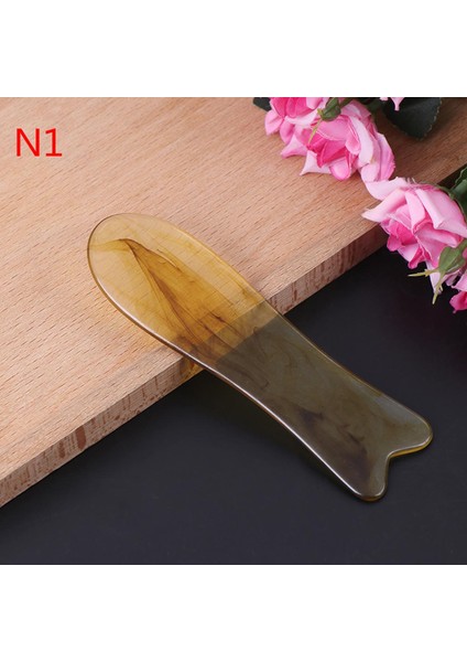 Reçine Balmumu Gua Sha Masaj Kazıma Yüz Boyun Masaj Tarak Sağlık Rahatlatıcı (Yurt Dışından)