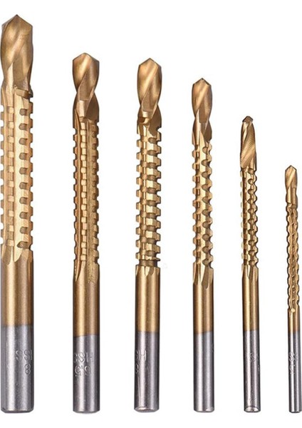 Adet Titanyum Matkap Testere Ucu Seti, Hss Delme, 3-8mm Matkap Uçları Seti (Yurt Dışından)