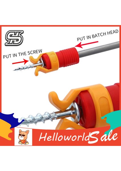 Helloworld Üniversal Uç Tutucu Geniş Uygulama Üniversal Vidalı Uç Tutucu Sabitleme Kelepçesi (Yurt Dışından) fırsatları