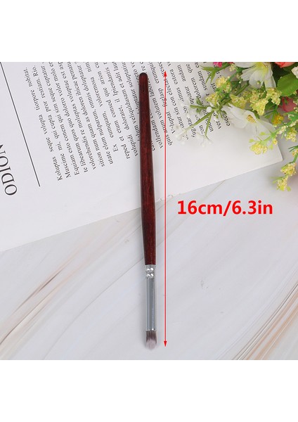 Tırnak Sanat Uv Jel Fırça Ahşap Saplı Açı Manikür Degrade Baş Döndürücü Boya Kalemi (Yurt Dışından) modelleri