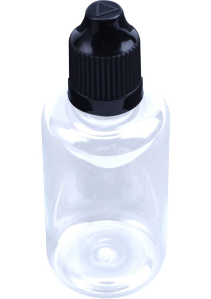 10 Adet 50ML Boş Damlalık Şişeler Sıvı Iğne Ucu Kapağı Pet Siyah (Yurt Dışından) fiyatları