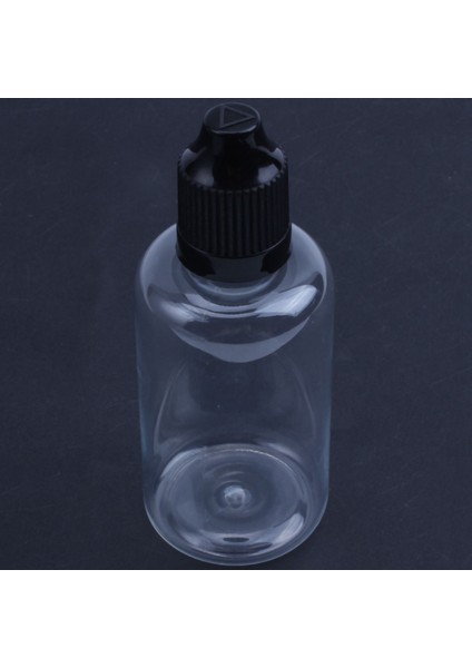 10 Adet 50ML Boş Damlalık Şişeler Sıvı Iğne Ucu Kapağı Pet Siyah (Yurt Dışından) fırsatları