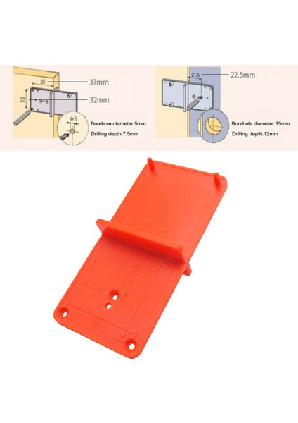 Menteşe Deliği Delme Kılavuzu Bulucu Açık Model Kapı Dolabı Dıy Ağaç Işleme Aleti (Yurt Dışından) fırsatları