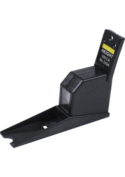 200CM Stadyometre Siyah Duvara Monte Işık Ölçer Büyüme Cetveli cm Metrik Mezura (Yurt Dışından) fiyatları