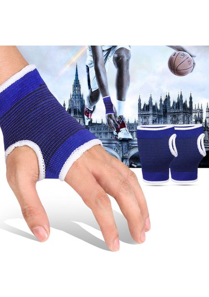 Bilek El Desteği Rahat Bandaj Palmiye Eldiven Kadın Erkek Elastik Brace Sleeve Gym Fitness Wrap Halter Dambıl Bakımı (Yurt Dışından)