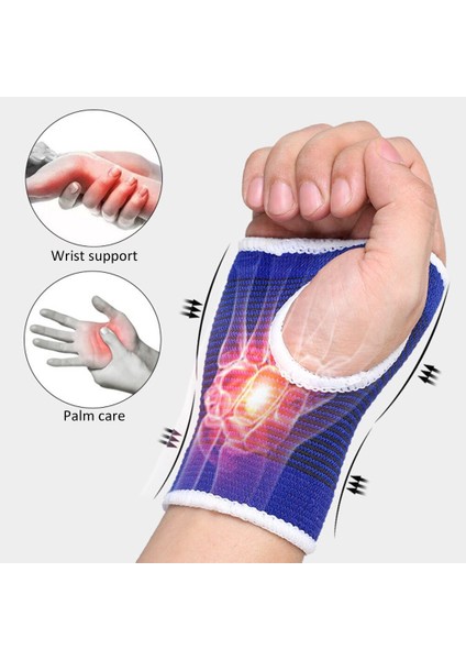 Bilek El Desteği Rahat Bandaj Palmiye Eldiven Kadın Erkek Elastik Brace Sleeve Gym Fitness Wrap Halter Dambıl Bakımı (Yurt Dışından) fiyatları