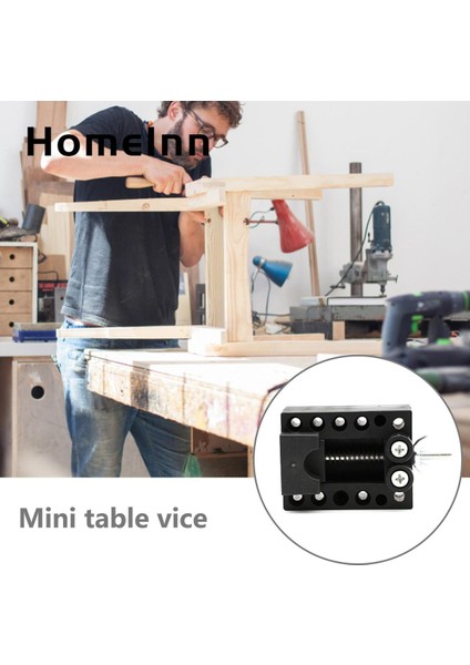 Homeınn Masa Düz Mengene Yüksek Sertlik Mini Tezgah Kelepçesi Takı Dıy Araçları (Yurt Dışından)