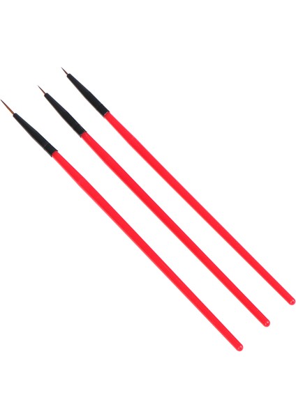 3 Adet/takım Nail Art Liner Fırça Açı Çizim Boyama Uv Jel Hattı Kalem Tırnak Araçları (Yurt Dışından) fırsatları