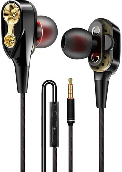 Olhveitra Kablolu Kulak Içi Kulaklık 3.5mm Auriculares Cep Telefonu Pc Için Kulakiçi Çift Mekanizmalı Stereo Kulaklık Kulaklık Oyun Handfree (Yurt Dışından) indirimleri