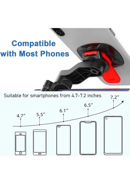 Hızlı Kilit Basit Motosiklet Bisiklet Telefon Tutucu Standı Ayarlanabilir Destek Xiaomi iPhone Için Moto Bisiklet Gidon Montaj Braketi (Yurt Dışından) indirimleri