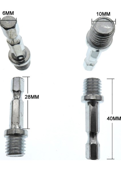 Amamia Dönüşüm Çubuğu Yüksek Mukavemetli Cilalı Elektrikli M10 Matkap Adaptörü (Yurt Dışından) fiyatları