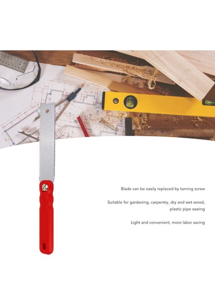 2 Taraflı El Testere, Emek Tasarrufu Sağlayan Pürüzsüz Kesim Gömme Kesim Çekme Testere Sk5 Ağaç Işleme Için Aşınmaya Dayanıklı Çelik Bıçak (Yurt Dışından) modelleri