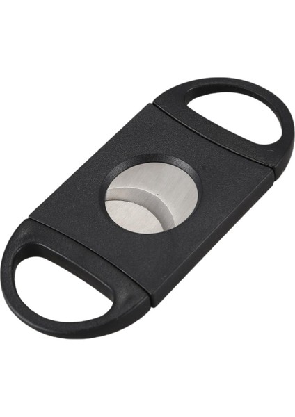 Flyeer Oval Şekilli Puro Kesici, Çift Kesim Bıçak (Yurt Dışından)