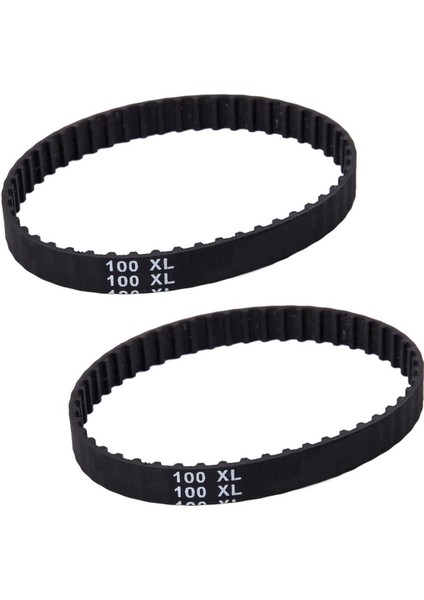 2x Parlatıcı Hız Kontrol Tahrik Kauçuk Triger Kayışı 50 Diş 10MM Geniş 100XL (Yurt Dışından)