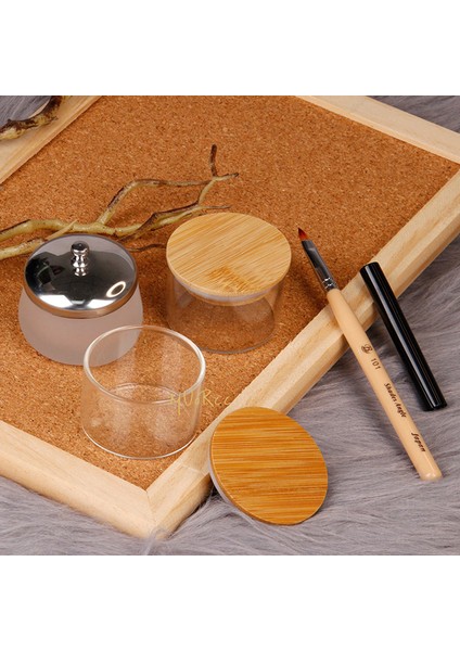 Ahşap Cam Dappen Bulaşık Kase Bardak Sıvı Konteyner Tutucu Şişe Dıy Nail Art Aracı (Yurt Dışından) fiyatları