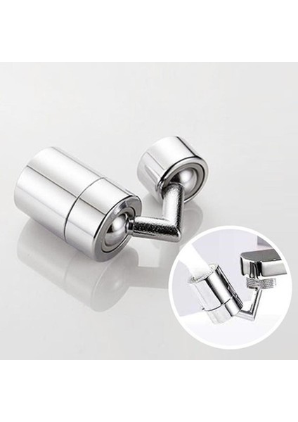 720 Derece Dönebilen Musluk Havalandırıcı Evrensel Sıçrama Filtresi Tasarruflu Musluk Püskürtücü Anlan (Yurt Dışından)