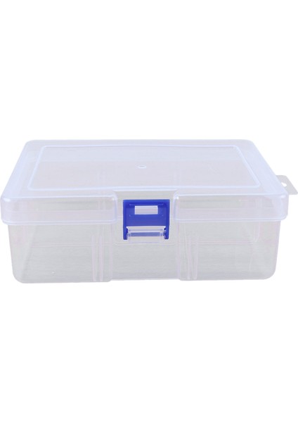 Helloworld Boş Mini Eşyalar Deney Mavi Tek Tokalı Saklama Kabı Kapaklı Kutu (Yurt Dışından)