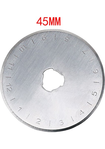 Quanbu 10 Adet 45MM Döner Kesici Dolum Bıçakları Patchwork Kumaş Deri El Sanatları Çelik Dairesel Dikiş Kapitone Kesiciler (Yurt Dışından) fiyatları