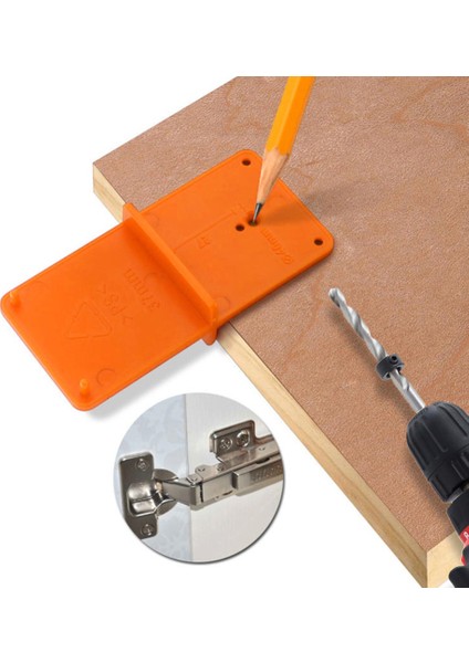 35/40MM Menteşe Delik Delme Kılavuzu Bulucu Açık Model Kapı Dıy Ağaç Işleme Aleti (Yurt Dışından) modelleri