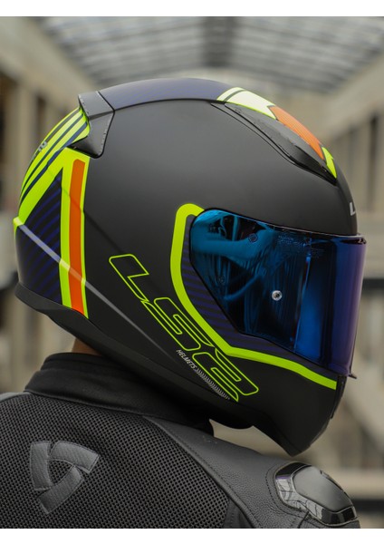 Rapıd 2 Extra Mat Neon Sarı-Navy Mavi Kask fiyatları