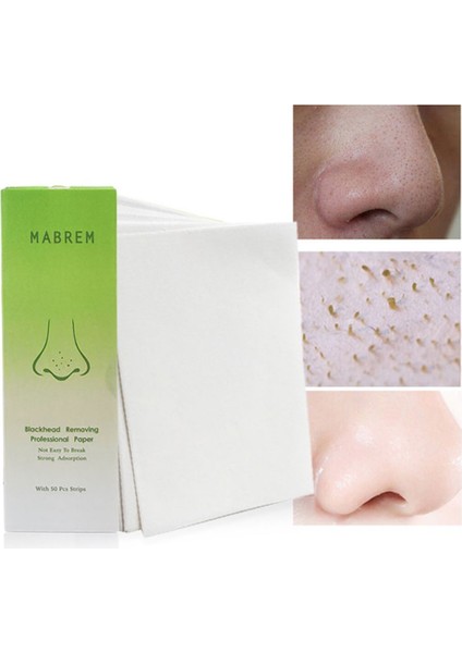 Siyah Nokta Çıkarma Profesyonel Kağıt Burun Şeridi Akne Tedavisi Kağıdı - Yeşil (Yurt Dışından) indirimleri