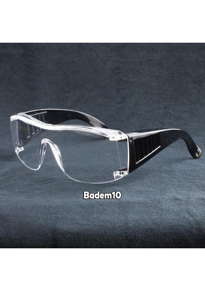 12 Adet Iş Güvenlik Gözlüğü Lazer Uv Laboratuvar Laborant Koruyucu Kaynak Toz Korumalı Gözlük Şeffaf fiyatları