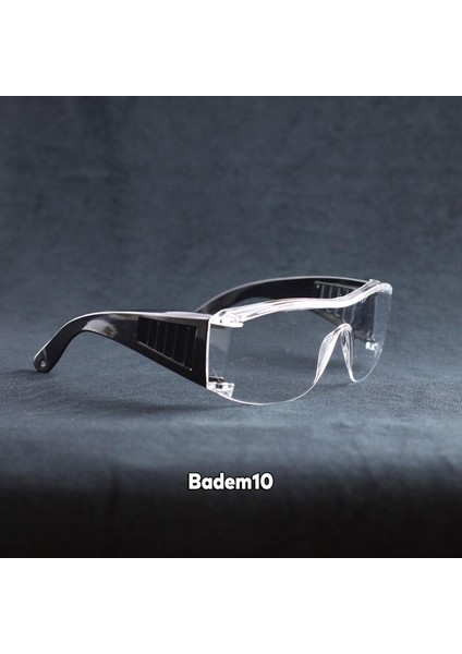 12 Adet Iş Güvenlik Gözlüğü Lazer Uv Laboratuvar Laborant Koruyucu Kaynak Toz Korumalı Gözlük Şeffaf indirimleri