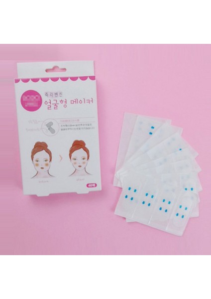 V Yüz Çıkartmalar Facelifting Artefakt Görünmez Çıkartmalar Kız Güzellik Malzemeleri - Şeffaf (Yurt Dışından) modelleri