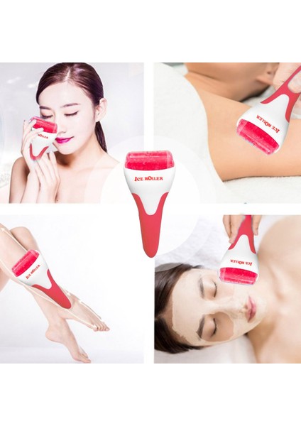 Yüz Silindiri Soğuk Buz Rulosu Masajı - Kırmızı (Yurt Dışından) modelleri