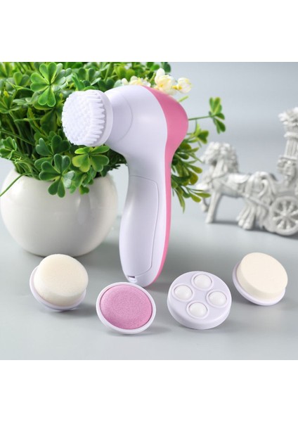 Beşi Bir Arada Temizleme Aleti Yıkama Yüz Yüz Masajı Gözenek Temizleyici (Yurt Dışından) fırsatları