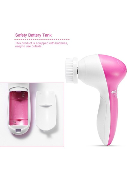 Beşi Bir Arada Temizleme Aleti Yıkama Yüz Yüz Masajı Gözenek Temizleyici (Yurt Dışından) indirimleri