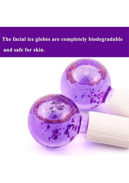 Adet/kutu Kristal Buz Hokeyi Silindiri Enerji Masajı Güzellik Yüz Göz Kristal Top Masajı Su Dalgası Buz Küreleri Cilt Bakımıblue (Mavi) (Yurt Dışından) fırsatları