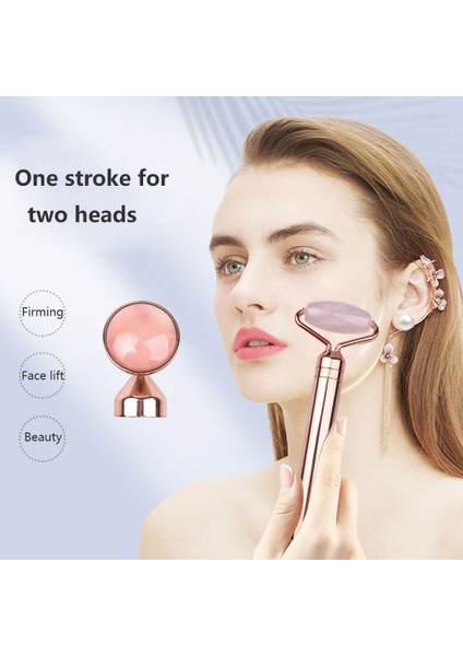 Kebidu 2'si 1 Arada Elektrikli Silindir Masajı Yüz Vücut Cilt Bakımı Otomatik Masaj Çubuğu Aracı - Gül Altın (Yurt Dışından) modelleri