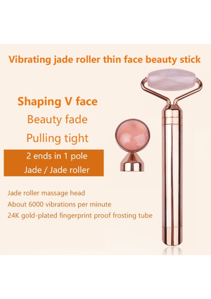 Kebidu 2'si 1 Arada Elektrikli Silindir Masajı Yüz Vücut Cilt Bakımı Otomatik Masaj Çubuğu Aracı - Gül Altın (Yurt Dışından) fırsatları