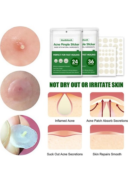 Doğal Malzemeler Akne Sivilce Etiket Hidrokolloid Yama Yüz Akne Sökücü Tedavisi Leke Nokta Cilt Bakımı Güzellik Araçları Yeni (Yurt Dışından) fırsatları
