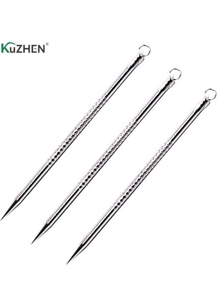 cm Paslanmaz Çelik Akne Leke Sivilce Çıkarıcı Aracı Siyah Nokta Iğneler Komedon Gümüş Sökücü (Yurt Dışından) fiyatları